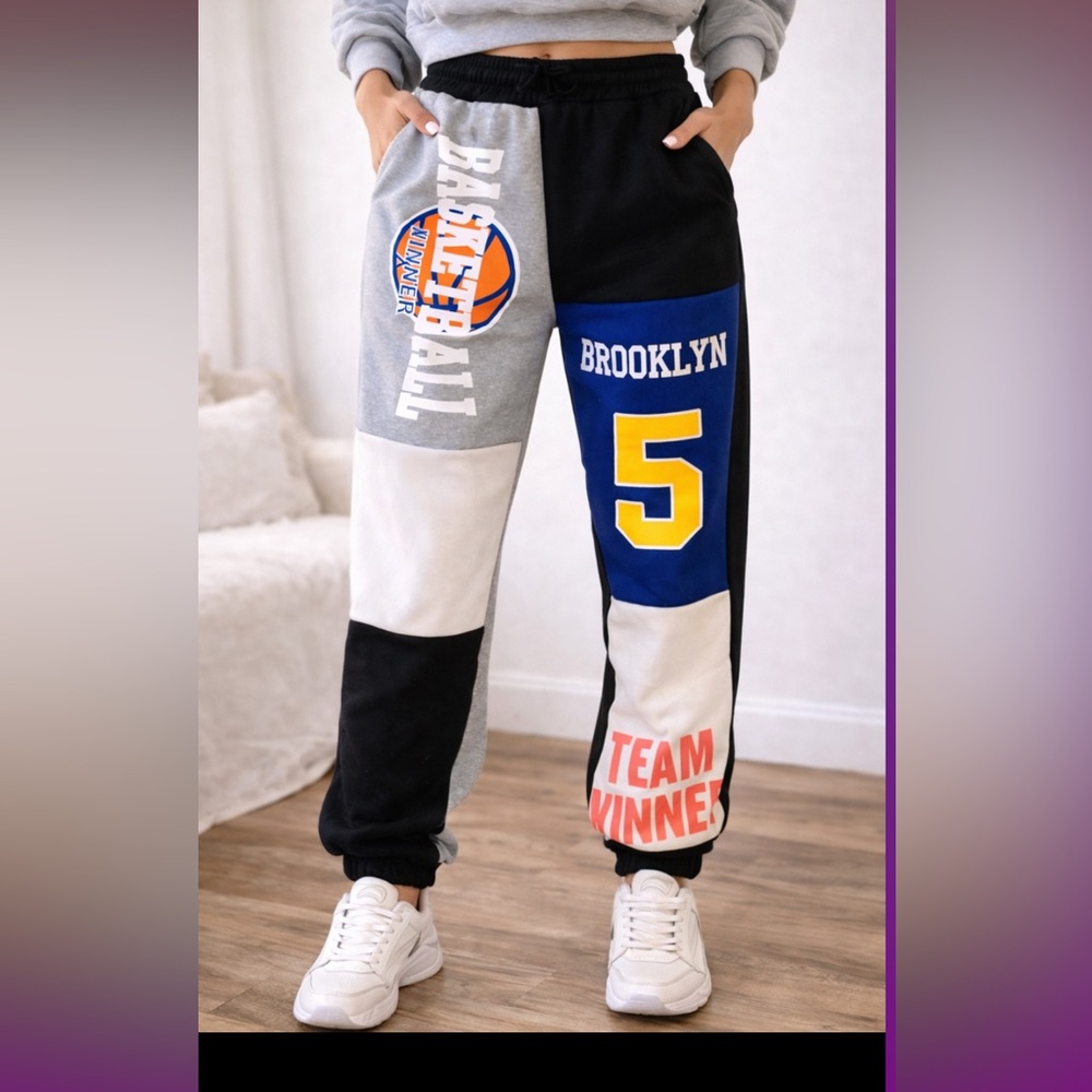 Colorblock sweatpants